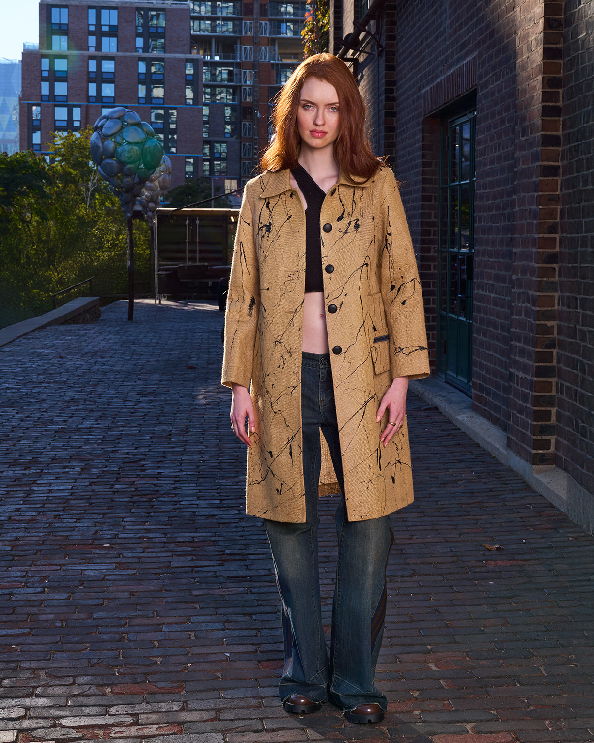 Splatter Raincoat