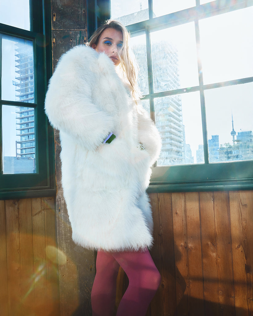Manasbal Reversible Fur Coat