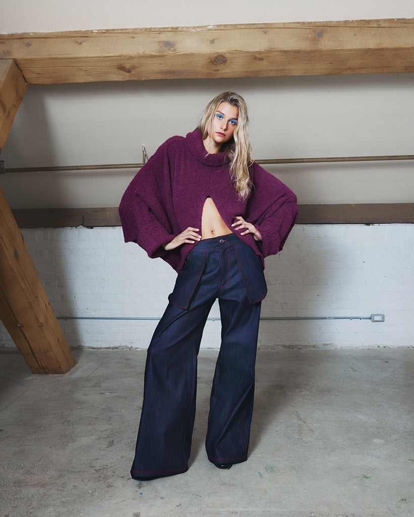 Boucle Alpaca Tops