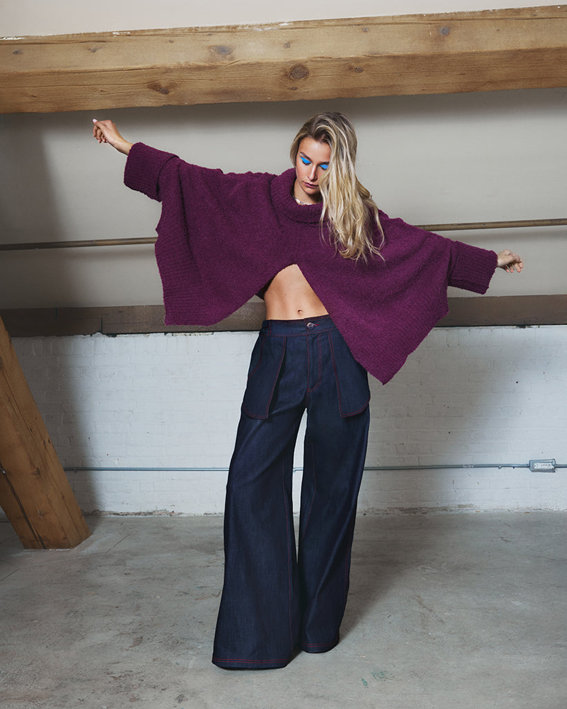 Boucle Alpaca Tops