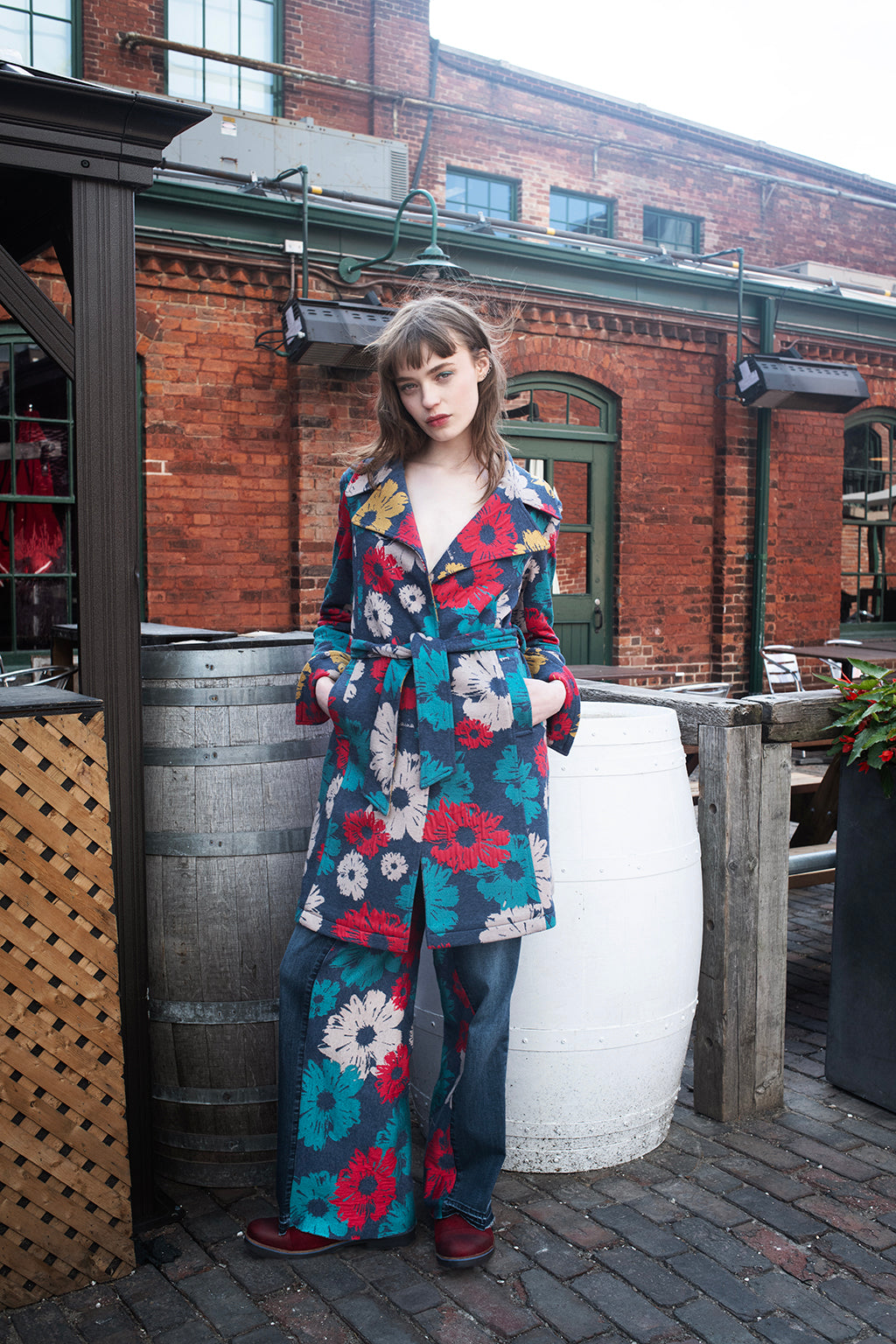 Reversible Daisy Coat