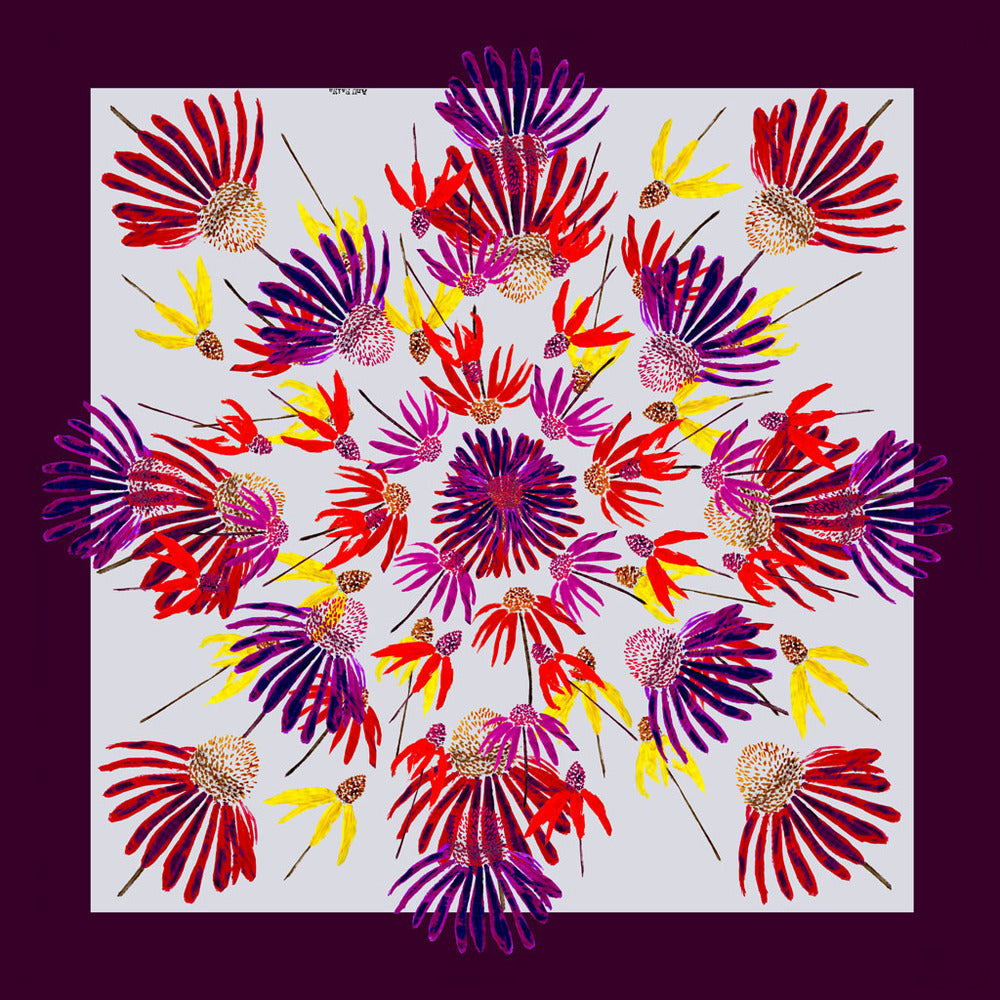 Echinacea Scarf