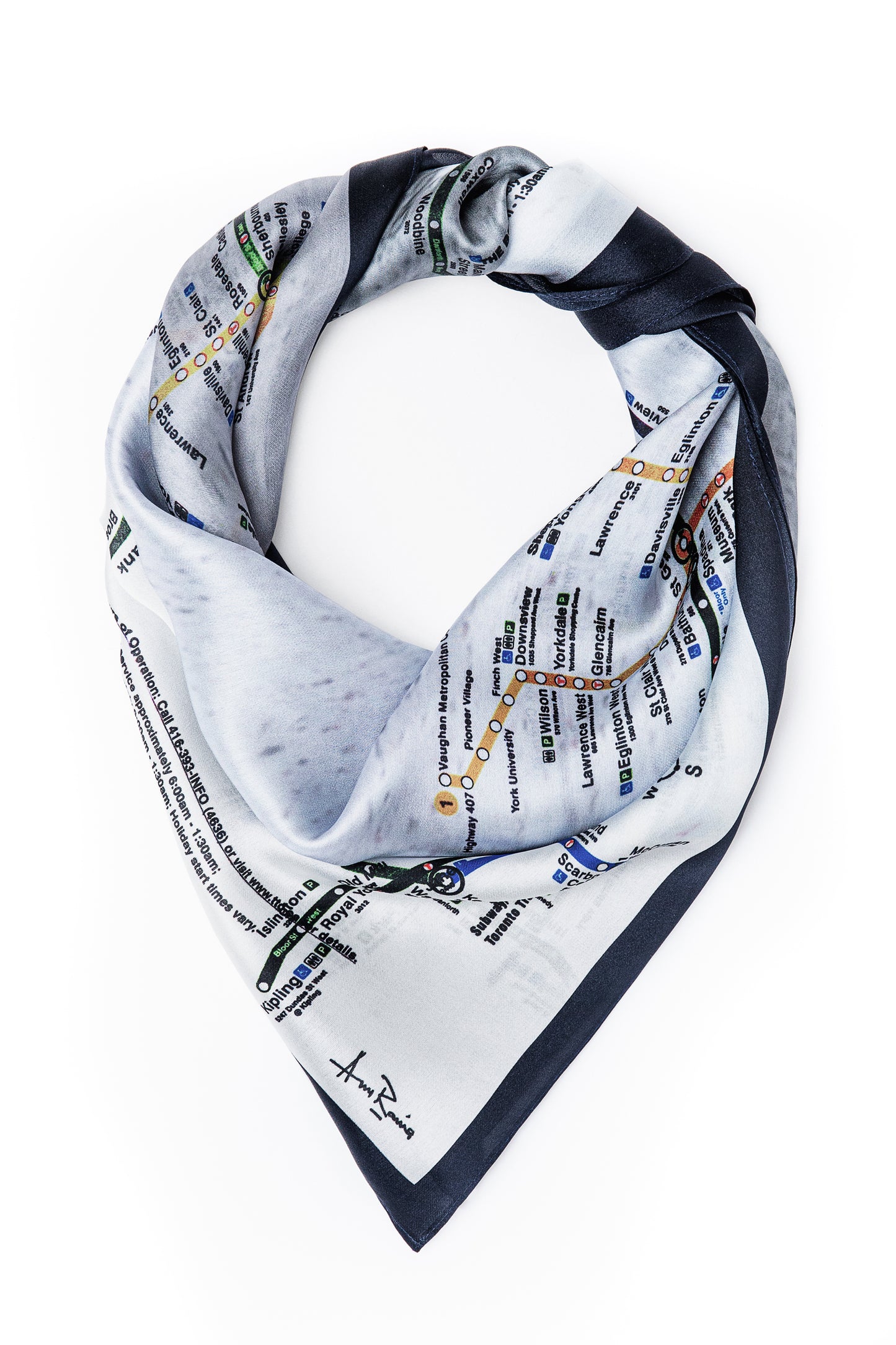 Toronto Subway Neckerchief