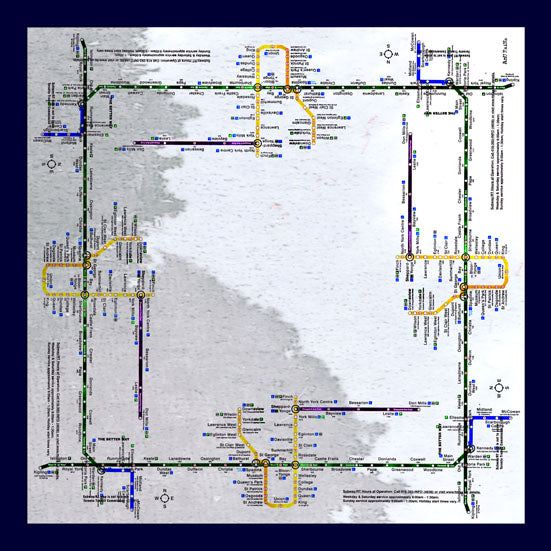 Toronto Subway Neckerchief