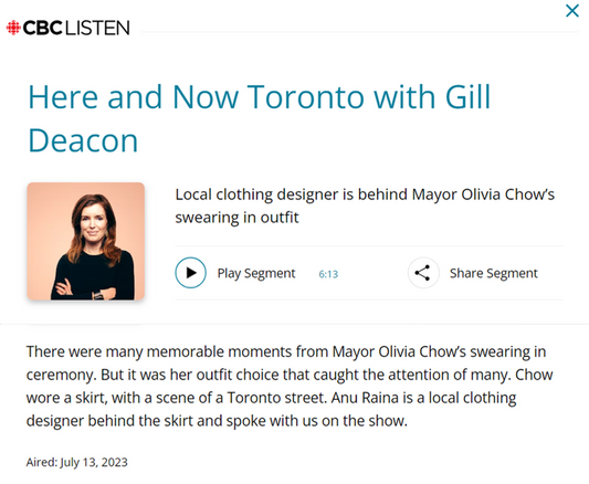 Here and Now Toronto with Gill Deacon