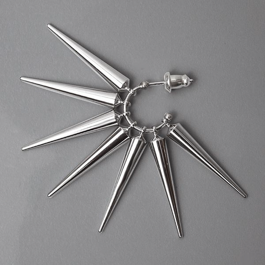 Six Spikes Earring