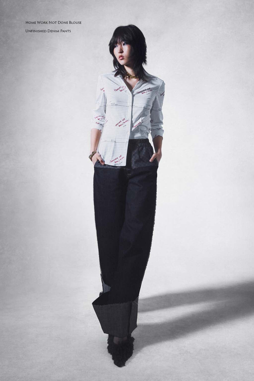 Home Work Not Done Blouse