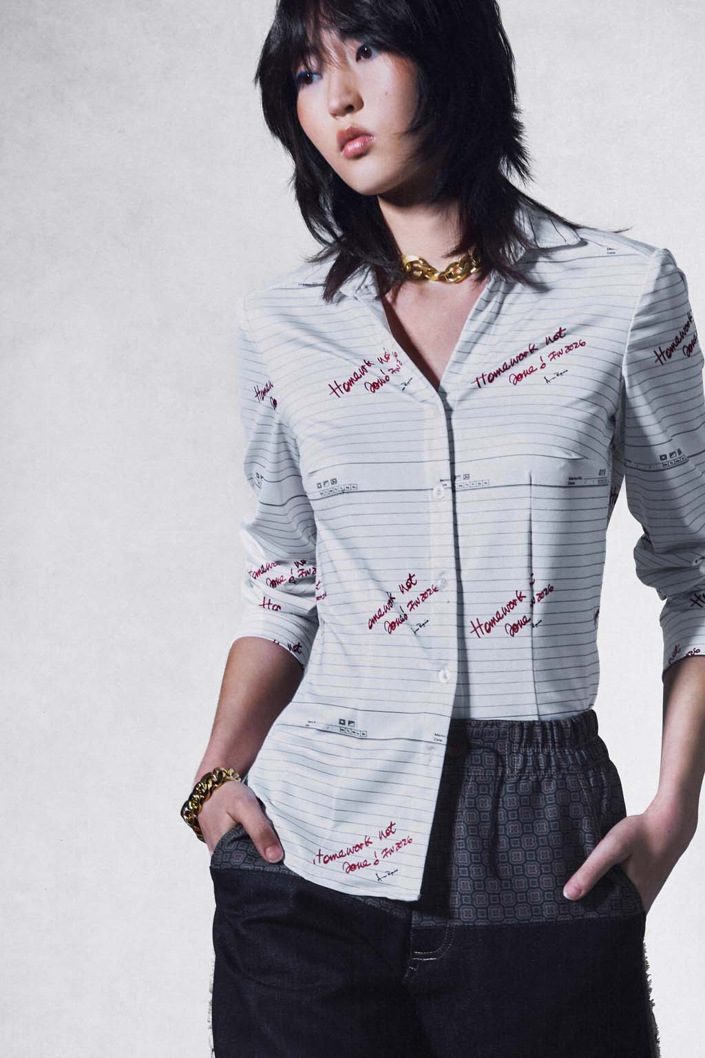Home Work Not Done Blouse