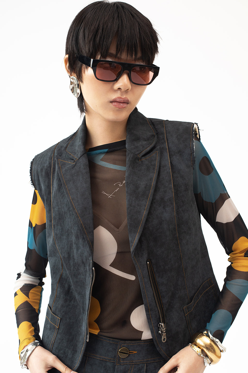 Harajuku Denim Vest