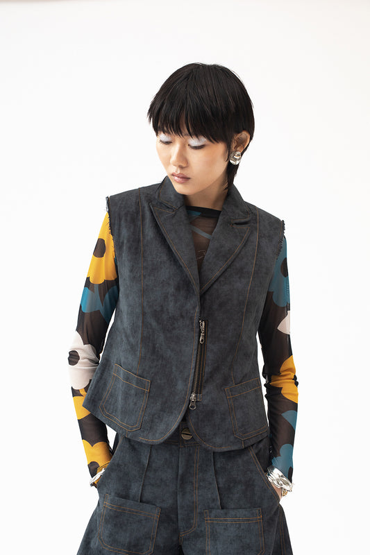 Harajuku Denim Vest