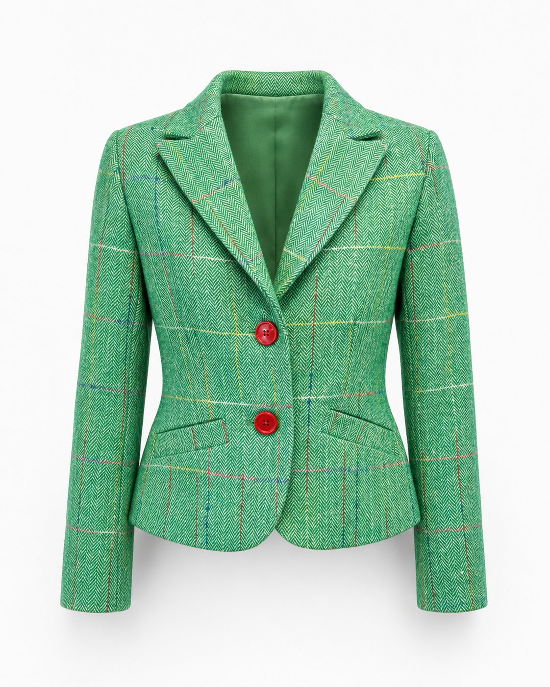 Spring Plaid Jacket