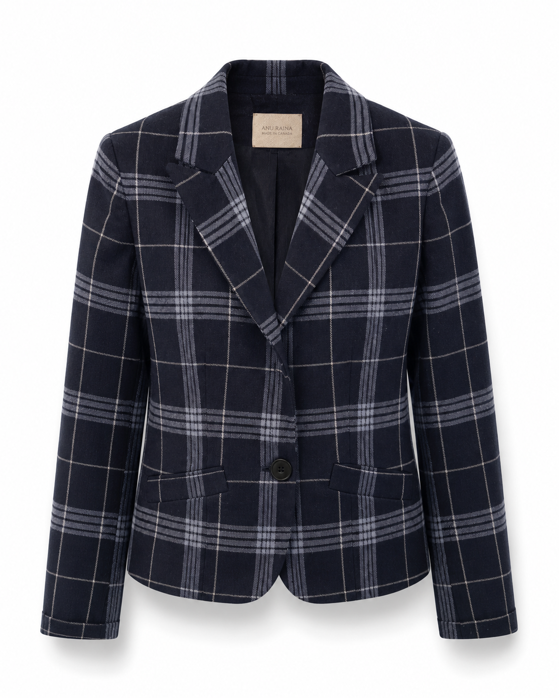 Blue Plaid Jacket