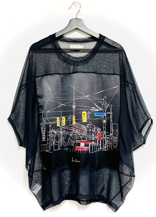 Dundas West Mesh Top