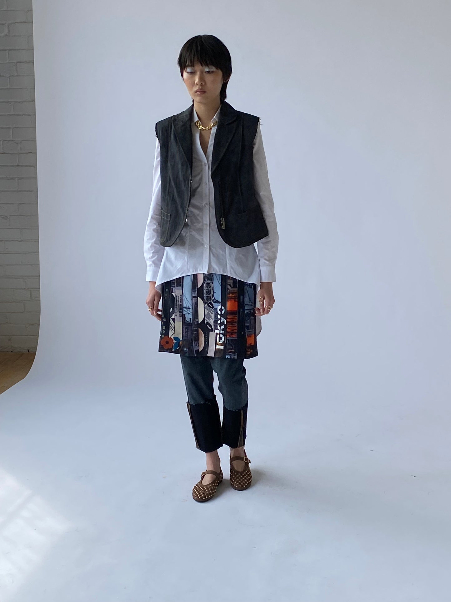 Harajuku Denim Vest