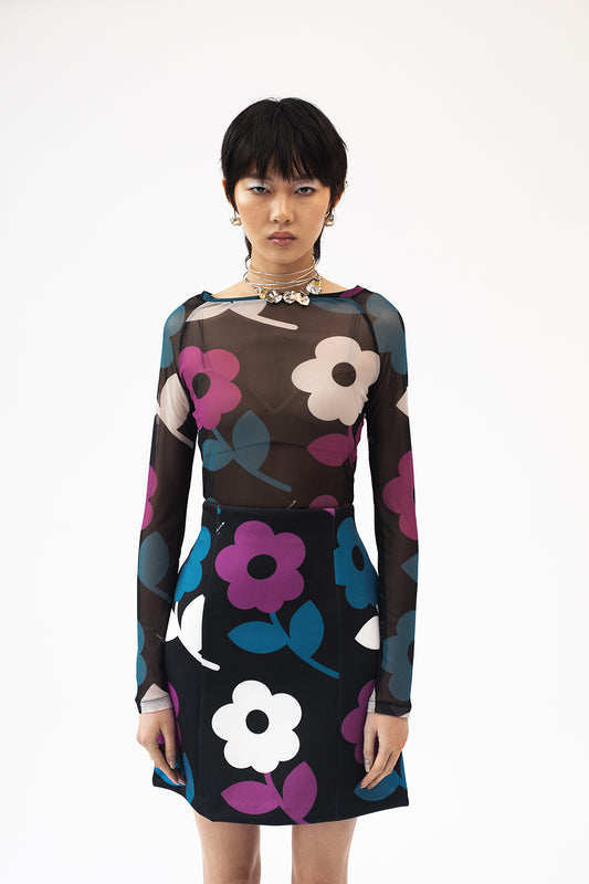 Kozakura Mesh Top