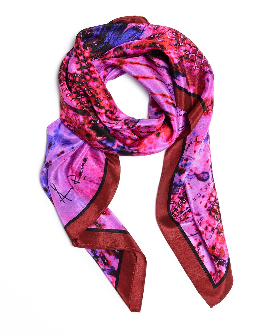 Pink Village Scarf