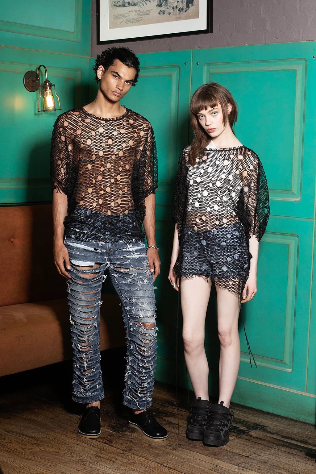 Potholes Mesh Top