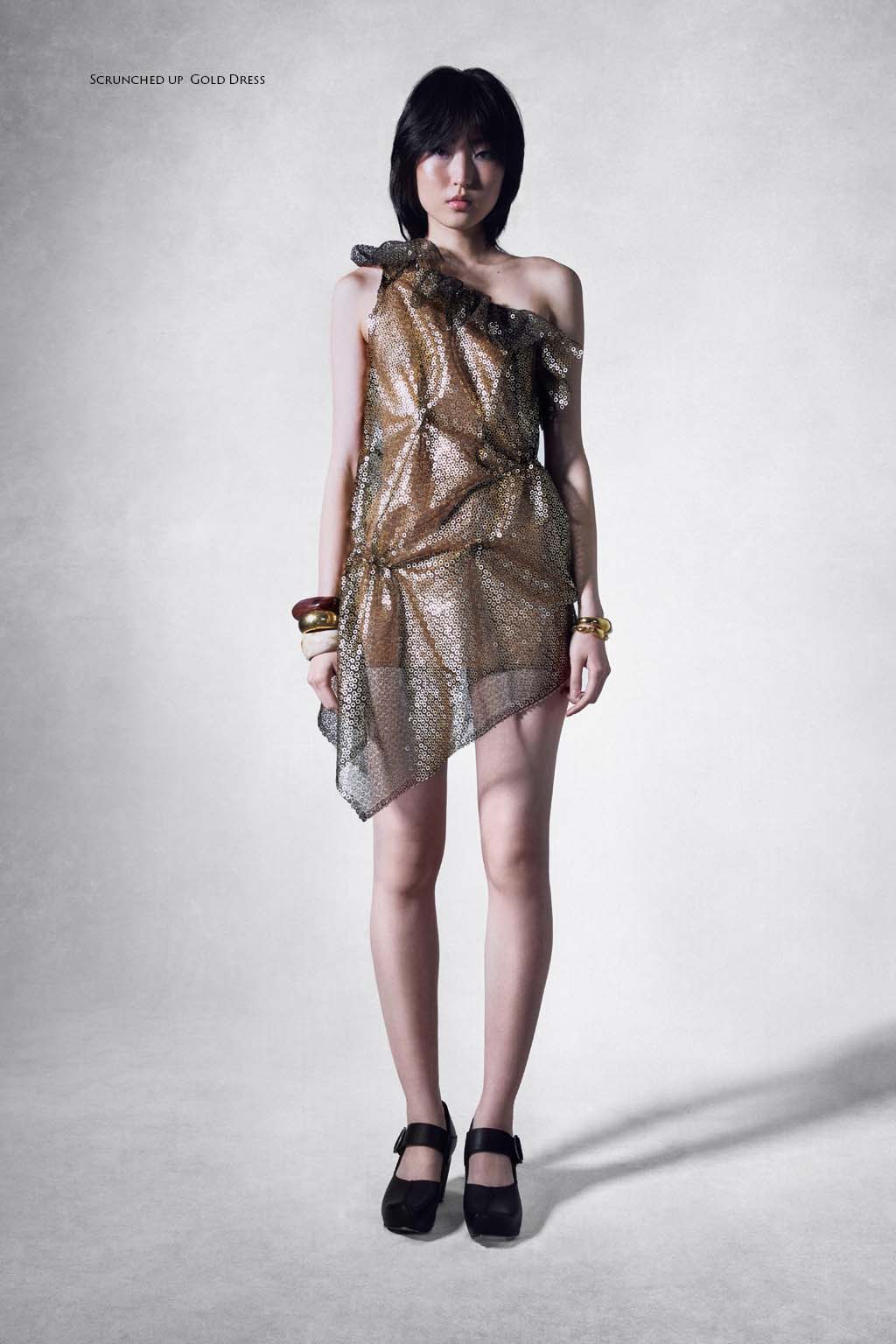 Gold Dress