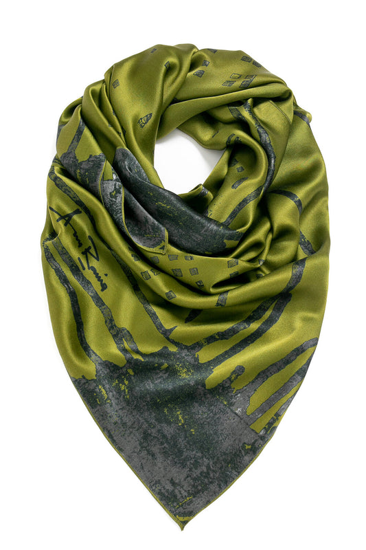 Bits and Pieces Scarf (Green)