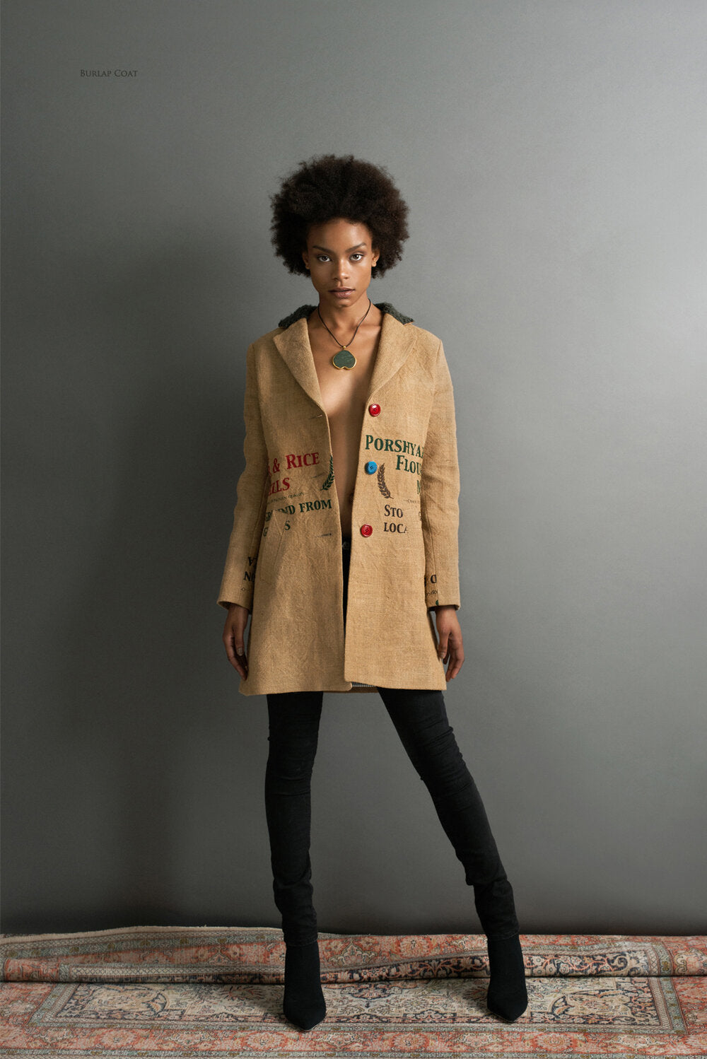 Burlap Coat