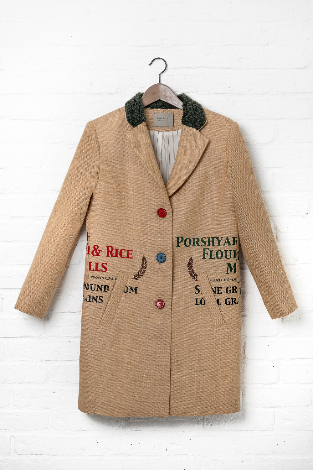 Burlap Coat